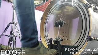Video thumbnail for REMO Powersonic 22" Sound Test by The one horsemen