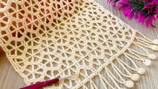 🌟Versatile Crochet Pattern | Perfect for Shawl, Blouse & Wrap Step by Step Tutorial 
