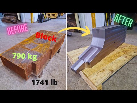 Making of a large component (cnc milling)