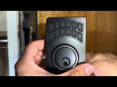 Hyper Tough Digital Dead Bolt Installation