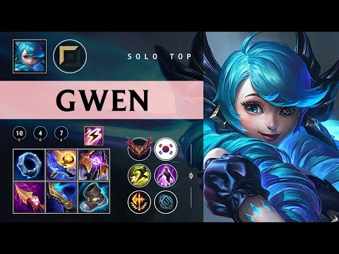 Gwen Top vs Camille - KR Grandmaster Patch 26.01
