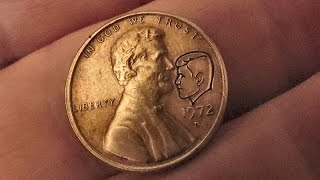 KISSING COIN ~ PENNY WITH JFK FACE ~ ASTONISHING COINCIDENCES