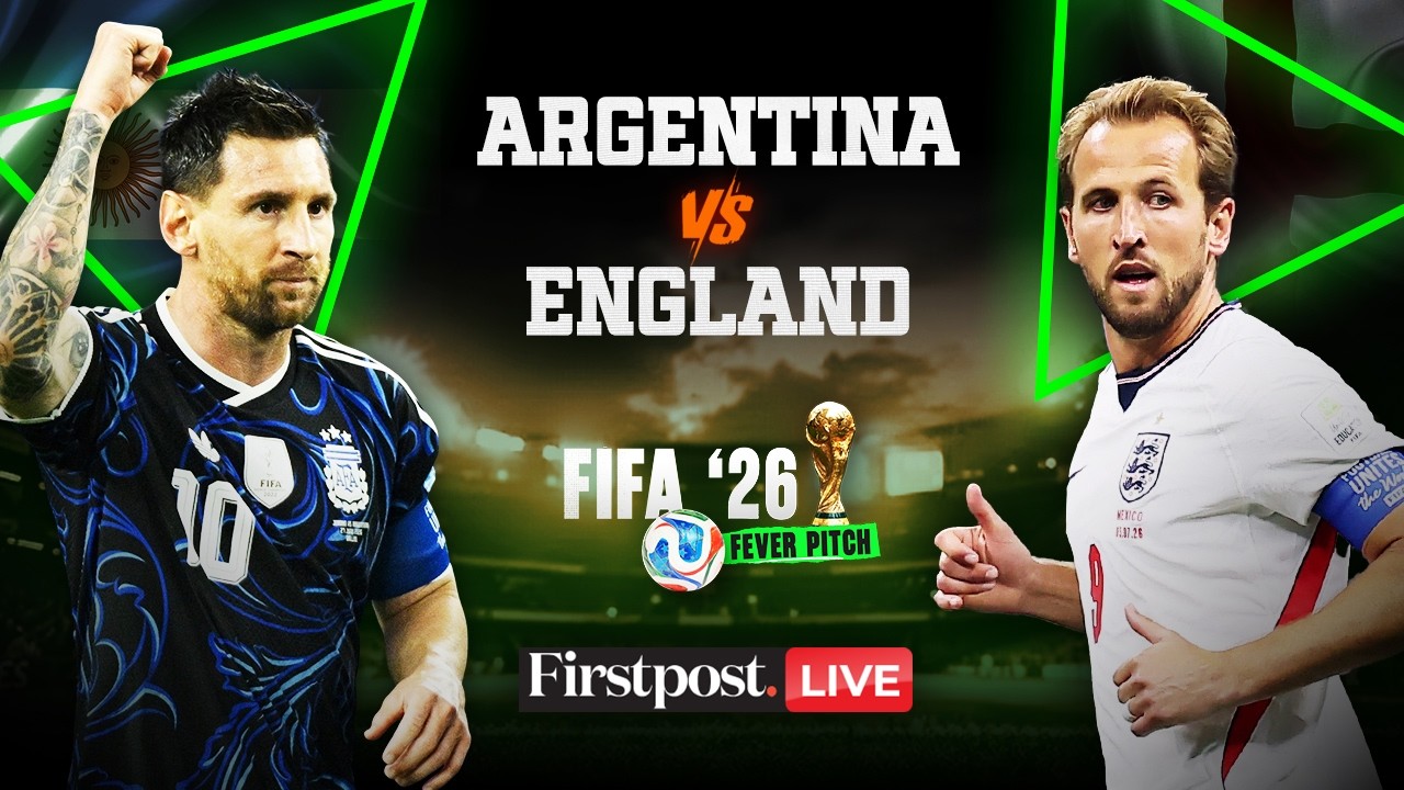 Lionel Messi vs Harry Kane LIVE | Argentina vs England | FIFA World Cup 2026 | LIVE SCORE UPDATE