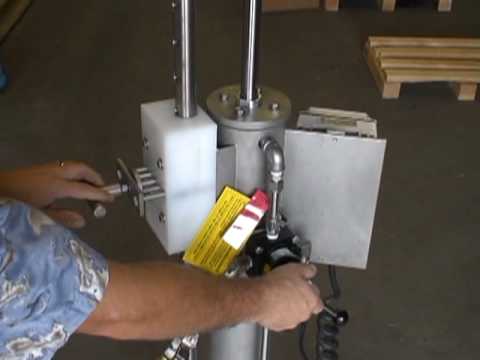 Sharpe Mixers - Air-Lift Mixer Stand