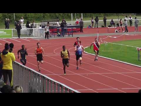 22''72: INJAI Syaka 200m JUM S7 -  Chpts régionaux Cadets-Juniors PONTOISE,  9 juin 2019