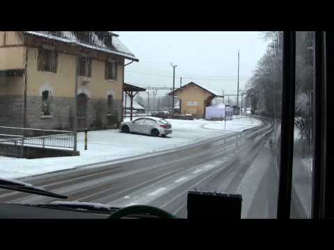 En bus TPN de Crans à Founex