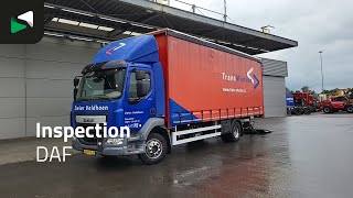 DAF LF 210 LF 4X2 APK TOT 11-2026 14t Automatic Tailgate Euro 6 curtainsider truck | Image 4 - Autoline