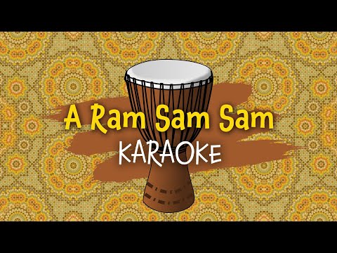 A Ram Sam Sam Karaoke | Instrumental Video with Lyrics