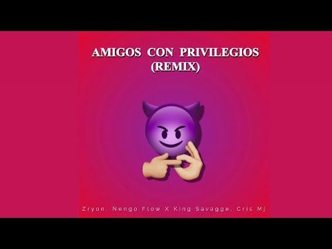 Amigos Con Privilegios (Remix) - Zryon, Ñengo Flow, King Savagge, Cris Mj