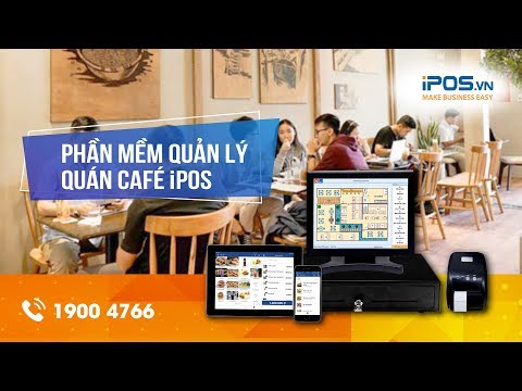 Phần mềm quản lý quán café iPOS - HN