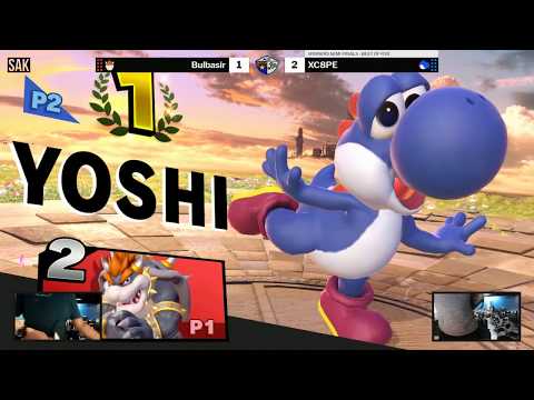 Smash University August Winners Semi-Finals - eAthlete|XC8PE (Yoshi) vs BulbaSir (Bowser)