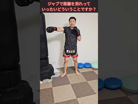 【キックボクシング】ジャブで距離を測れとは？ #キックボクシング #ボクシング #格闘技 #ジャブ #ムエタイ