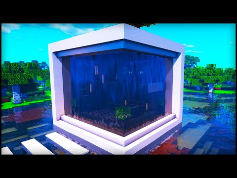 Random Steve Guy - Minecraft: Waterfall Modern House | How to build an Easy Modern House Tutorial