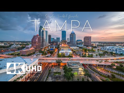 Explore Tampa Like Never Before - 4K ULTRA HD 60FPS Drone View!