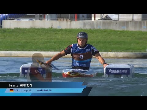 Franz Anton Germany Final / 2023 ICF Canoe-Kayak Slalom World Cup Vaires Sur Marne Paris France