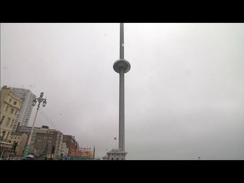 La torre de observación en movimiento más alta del mundo, lista para ser inaugurada en Brighton