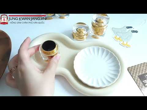 Video Mở Hộp Viên Thiên Sâm Linh Đan Jung Kwan Jang Hwang Jin Đan 4g x 20 viên 