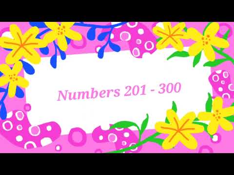 Learn numbers from 201 to 300 | forward counting | counting 201 to 300 | Number name