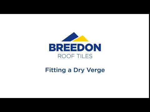 Breedon Tile Installing Dry Verge