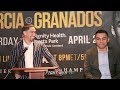 DANNY GARCIA & ADRIAN GRANADOS THROW FUNNY DISSES AT EACH OTHER DURING LA PRESS CONFERENCE