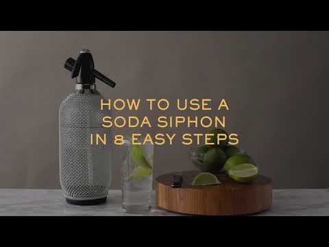 How to Use a Soda Siphon in 8 Easy Steps
