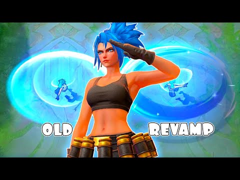 Karina Revamp Leona KoF VS OLD Skill Effects