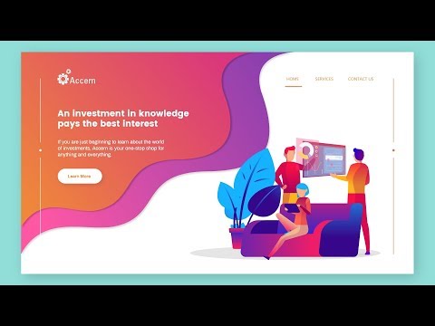 Web Design In Adobe XD | How To Make Website UI Design Using Adobe XD