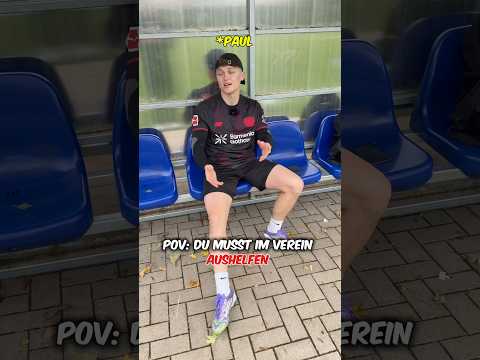 Musstet ihr schon mal aushelfen? #viral #fußball #sketch #kreisliga #funny