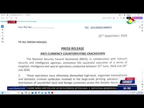 LIVE: Daily Brief || 22-09-2026