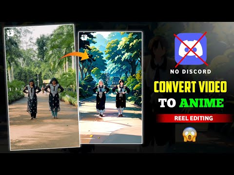 How to Convert Normal Video to Anime | Convert Video to Anime Ai | Video to Cartoon Converter App