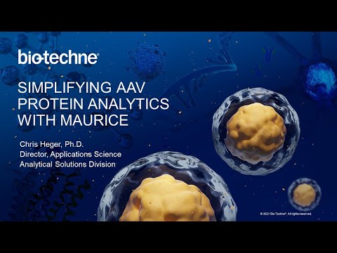 Webinar - Simplifying AAV Protein Analytics with Maurice