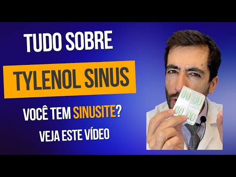 Tylenol sinus - como usar corretamente? É um bom remédio  para a sinusite?