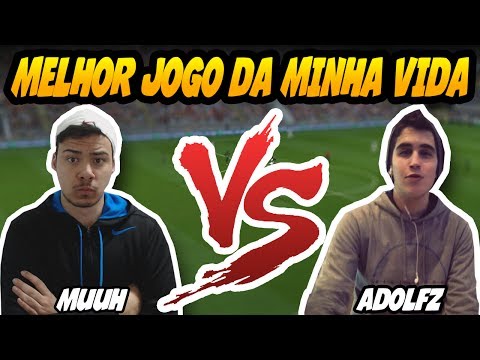 O MELHOR JOGO DA MINHA VIDA !! MUUH VS ADOLFZ - CAMPEONATO DE YOUTUBERS - FASE 1