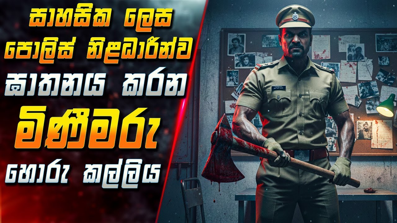 සාහසික ලෙස පොලිස් නිළධාරීන්ව ඝාතනය කරන මිණීමරු හොරු?