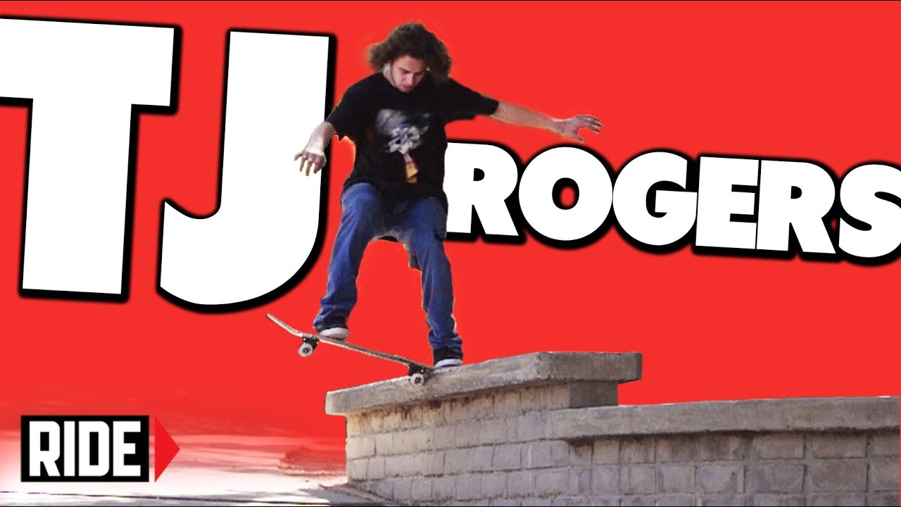 TJ Rogers Switch Tail Bigspin 270: Skateboarding in Slow Motion