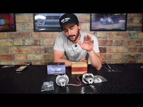 MORIMOTO MINI H1 7.0 vs ACME SUPER H1 HID PROJECTOR SHOOTOUT