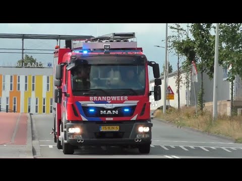 [Oude TS leiderdorp] Brandweer Rijopleiding 16-9231 met spoed over de Waldorpstraat in Den Haag