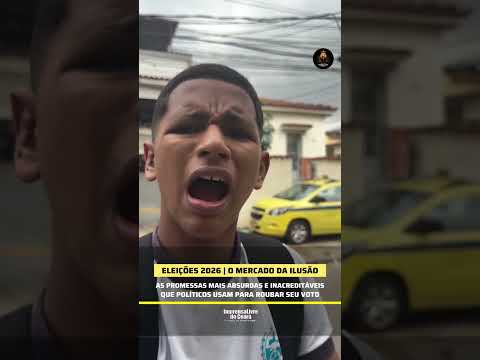 O mercado da ilusão: As promessas mais absurdas e inacreditáveis que políticos usam para roubar seu voto