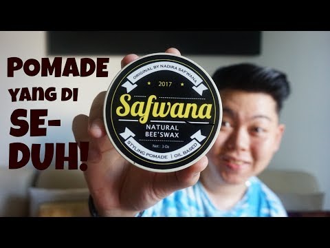 SAFWANA STYLING POMADE OIL BASED - POMADE DI SEDUH !!