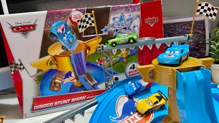 2013 Dinoco Stunt Show Playset Unboxing & Review — Mattel’s Stunt Racer Collection