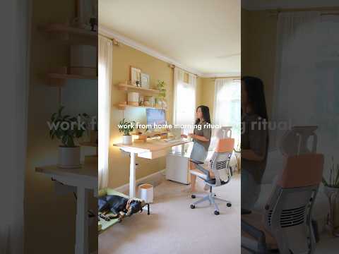 finding my flow work from home morning ritual