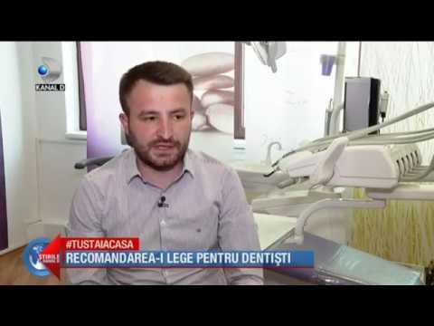 Recomandarea-i lege pentru dentisti - Stirile Kanal D 30.04.2020