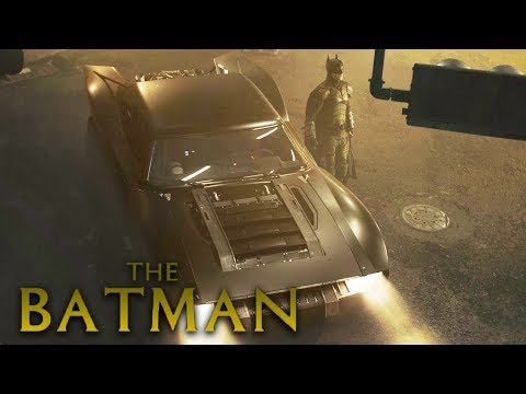 THE BATMAN (2021) OFFICIAL BATMOBILE FIRST LOOK REVEALED