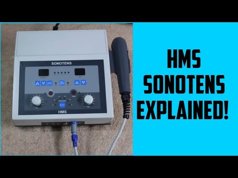 Hms plastic ultrasound tens combo therapy, traditional, mode...