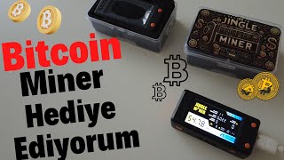 Bitcoin Miner Hediye Ediyorum | BTC SOLO Mini Lottery Miner | JingleMiner