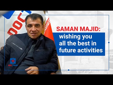 Saman Majid: wishing you all the best in future activities