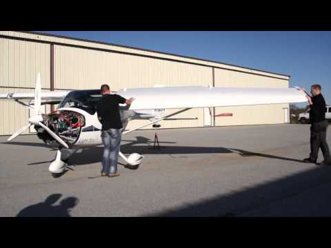 REMOS Aircraft - wing folding procedure