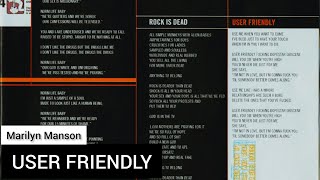 Marilyn Manson - User Friendly (Lyrics Sub Español &amp; Ingles)