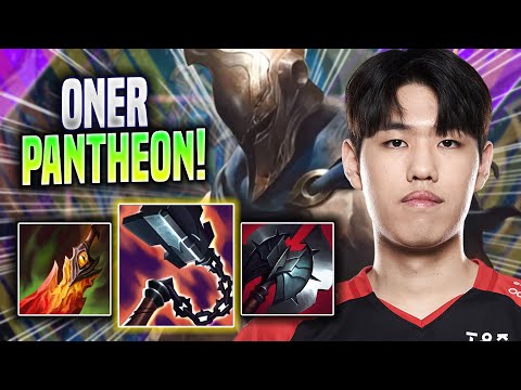 ONER CRAZY GAME WITH PANTHEON! - T1 Oner Plays Pantheon JUNGLE vs Lee Sin! | Season 2022