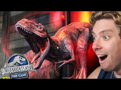 Playing Jurassic World The Game (THIS IS FUN!)